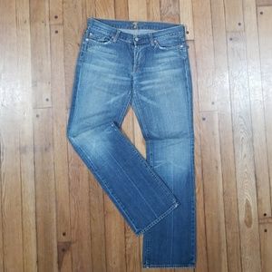 Faded Bootcut Jeans